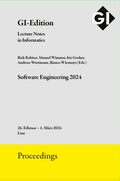 Cover: GI Edition Proceedings Band 343 "Software Engineering 2024" - K&ouml;llen