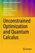 Cover: Unconstrained Optimization and Quantum Calculus - Springer