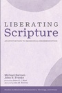 Cover: Liberating Scripture - Cascade Books