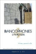 Cover: Francophonies d'Amerique 34 - University of Ottawa Press