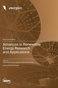 Enlarge image Cover: Advances in Renewable Energy Research and Applications - MDPI AG