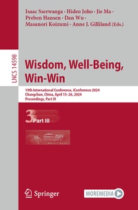 Abbildung von: Wisdom, Well-Being, Win-Win - Springer