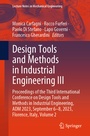 Cover: Design Tools and Methods in Industrial Engineering III - Springer
