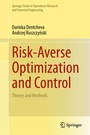 Cover: Risk-Averse Optimization and Control - Springer