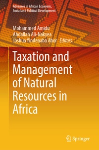 Abbildung von: Taxation and Management of Natural Resources in Africa - Springer