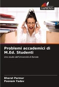 Cover: Problemi accademici di M.Ed. Studenti - Edizioni Sapienza