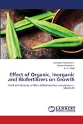 Cover: Effect of Organic, Inorganic and Biofertilizers on Growth - LAP Lambert Academic Publishing