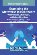Cover: Examining the Metaverse in Healthcare - IGI Global