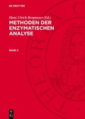 Cover: Methoden der enzymatischen Analyse. Band 3 - De Gruyter