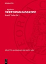 Cover: Verteidigungsrede - De Gruyter