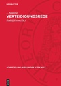 Cover: Verteidigungsrede - De Gruyter