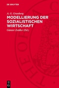 Cover: Modellierung der sozialistischen Wirtschaft - De Gruyter