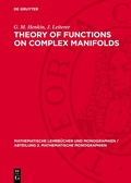 Bild: Theory of Functions on Complex Manifolds - De Gruyter