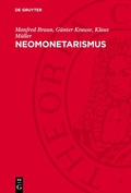 Cover: Neomonetarismus - De Gruyter