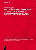 Cover: Beitr&auml;ge zur Theorie und Praxis freier Randwertaufgaben - De Gruyter