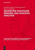 Cover: Geometrie konvexer Mengen und konvexe Analysis - De Gruyter