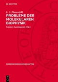 Cover: Probleme der molekularen Biophysik - De Gruyter