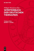 Cover: K&auml;fer - De Gruyter