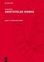 Cover: Physikvorlesung - De Gruyter