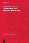 Cover: &Auml;sthetische Grundbegriffe - De Gruyter