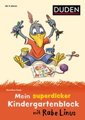 Cover: Mein superdicker Kindergartenblock mit Rabe Linus - Duden