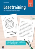 Cover: Lesetraining in der Sekundarstufe I - Verlag an der Ruhr