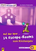 Cover: Auf der Spur ... 14 Escape-Rooms zum Kirchenjahr - Verlag an der Ruhr