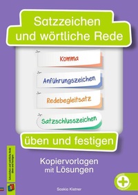 Abbildung von: Satzzeichen und wörtliche Rede üben und festigen - Verlag an der Ruhr