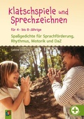 Cover: Klatschspiele und Sprechzeichnen f&uuml;r 4- bis 8-J&auml;hrige - Verlag an der Ruhr