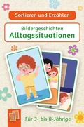 Cover: Bildergeschichten - Alltagssituationen - Verlag an der Ruhr