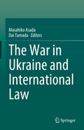 Cover: The War in Ukraine and International Law - Springer