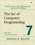 Cover: Art of Computer Programming, Volume 4, Fascicle 7, The: Constraint Satisfaction - Addison Wesley