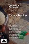 Cover: Cultural Burning - Cambridge University Press