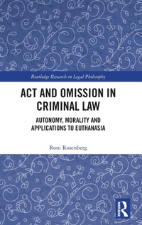 Abbildung von: Act and Omission in Criminal Law - Routledge