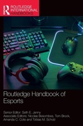 Cover: Routledge Handbook of Esports - Routledge