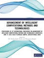 Cover: Advancement of Intelligent Computational Methods and Technologies - CRC Press