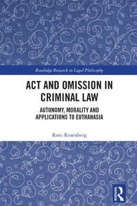 Abbildung von: Act and Omission in Criminal Law - Routledge