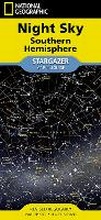 Cover: National Geographic Night Sky - Southern Hemisphere Map (Stargazer Folded) - National Geographic Maps