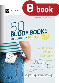 Abbildung von: 50 Buddy Books - Merkhilfen Deutsch Klassen 5-6 - Auer Verlag