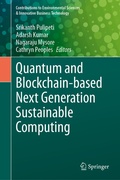 Cover: Quantum and Blockchain-based Next Generation Sustainable Computing - Springer