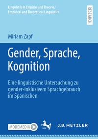 Abbildung von: Gender, Sprache, Kognition - J.B. Metzler