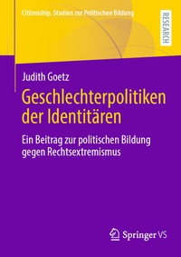Abbildung von: Geschlechterpolitiken der Identitären - Springer VS