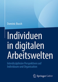 Abbildung von: Individuen in digitalen Arbeitswelten - Springer Gabler