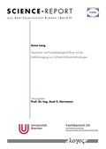 Cover: Geometrie- und Prozessbedingte Einfl&uuml;sse auf die Kraft&uuml;bertragung von Schlaufe-Schlaufe-Verbindungen - Logos Berlin