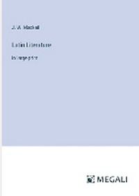 Enlarge image Cover: Latin Literature - Megali Verlag