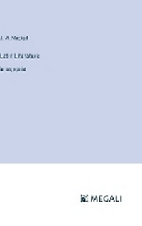 Enlarge image Cover: Latin Literature - Megali Verlag