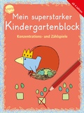 Cover: Mein superstarker Kindergartenblock. Konzentrations- und Z&auml;hlspiele - Arena
