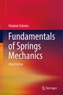 Cover: Fundamentals of Springs Mechanics - Springer
