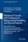 Cover: Interplay of Fractals and Complexity in Mathematical Modelling and Physical Patterns - Springer