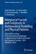 Cover: Interplay of Fractals and Complexity in Mathematical Modelling and Physical Patterns - Springer